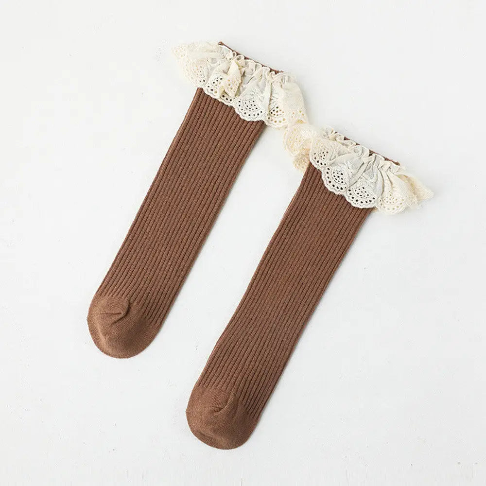 Grace Lace Knee Socks