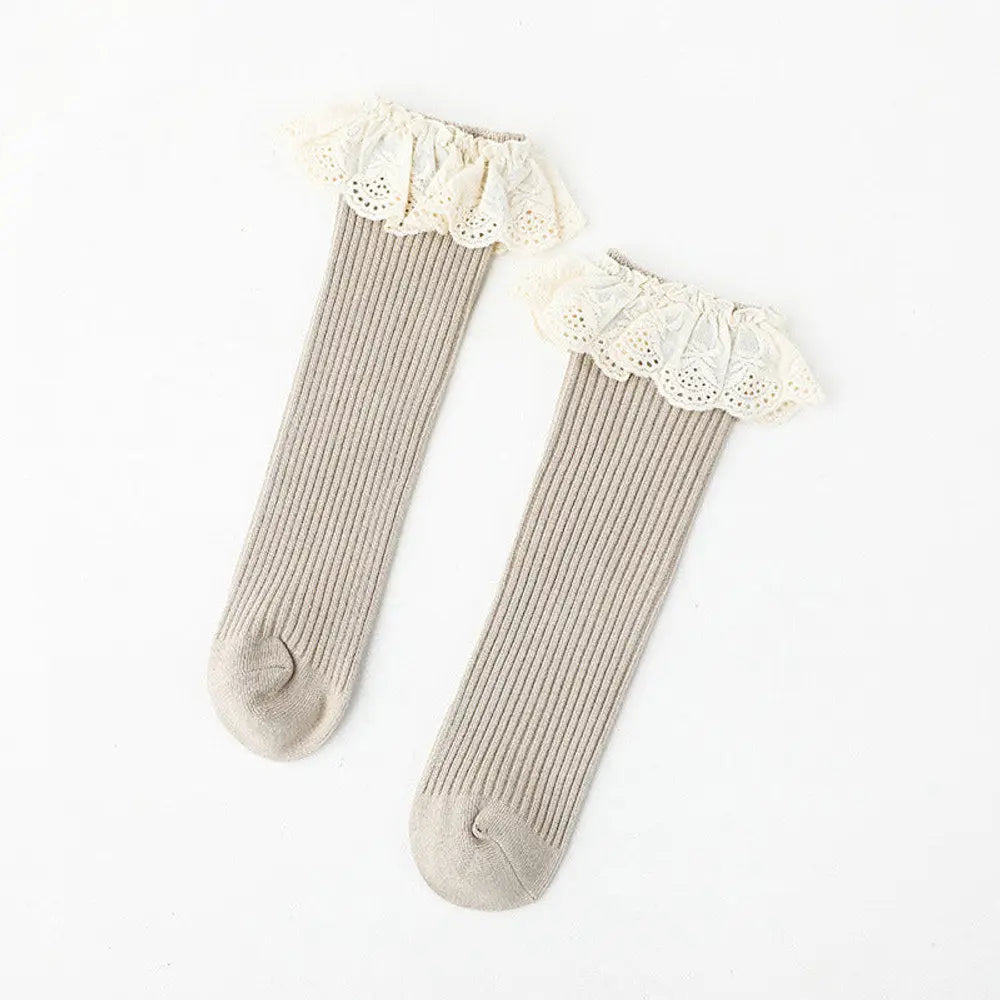 Grace Lace Knee Socks